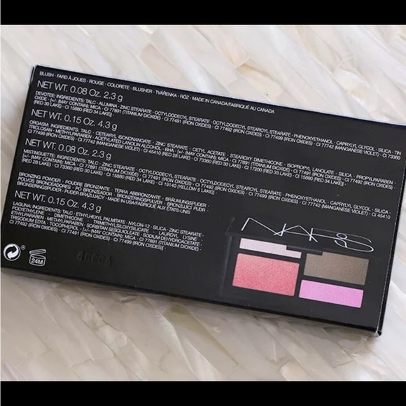 NARS Cheek Palette 8302 Domination Orgasm Devotee Mistinguette Laguna - Picture 4 of 5